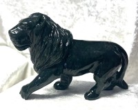 Löwe aus Edelserpentin Löwe aus Edelserpentin