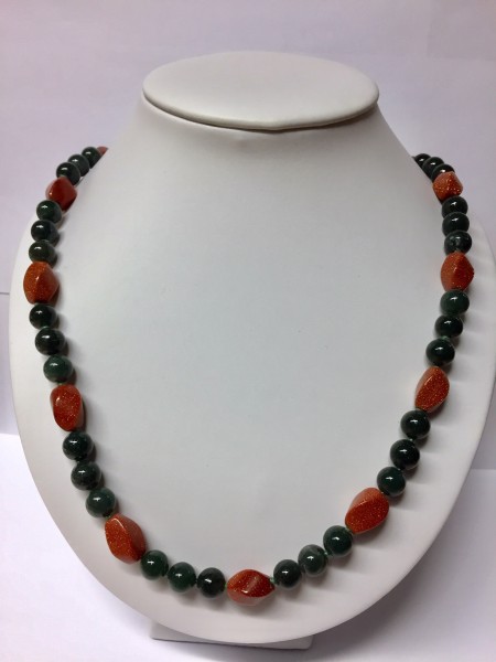Kette Edelserpentin