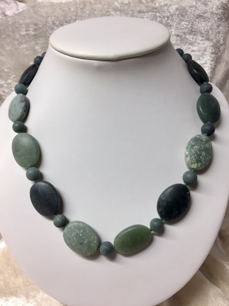 Kette Edelserpentin
