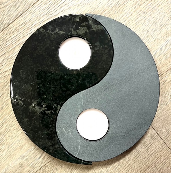 YinYang Teelicht