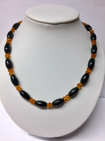 Kette Edelserpentin