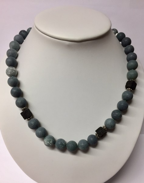 Kette Edelserpentin