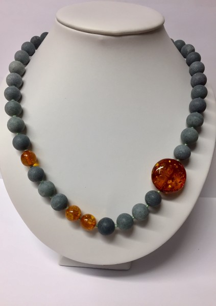 Kette Edelserpentin