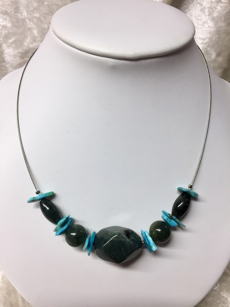 Kette mit Edelserpentin