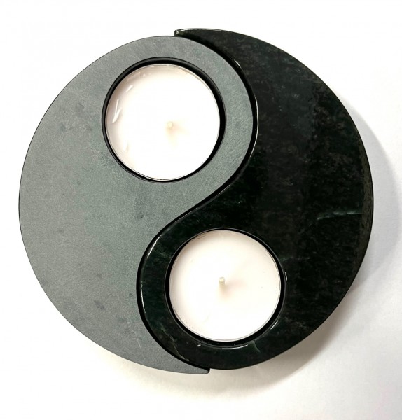 YinYang Teelicht