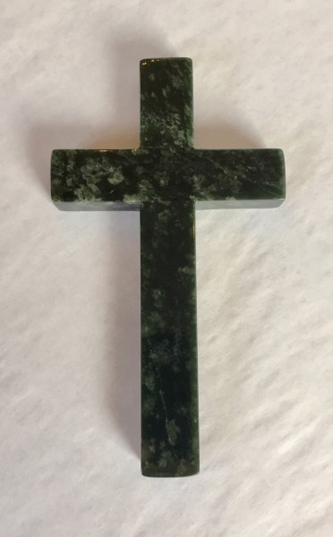 Kreuz aus Edelserpentin